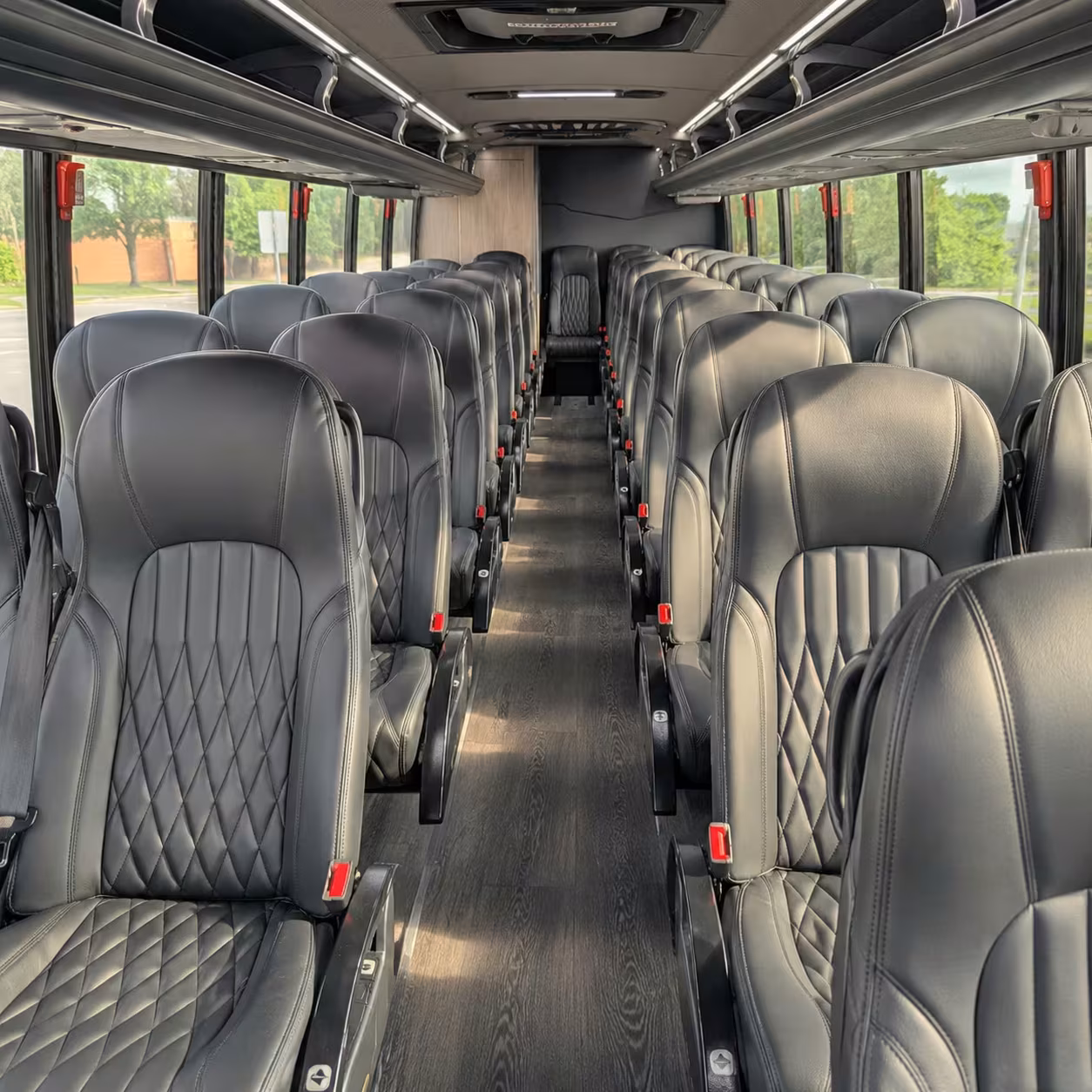 30 passenger minibus interior