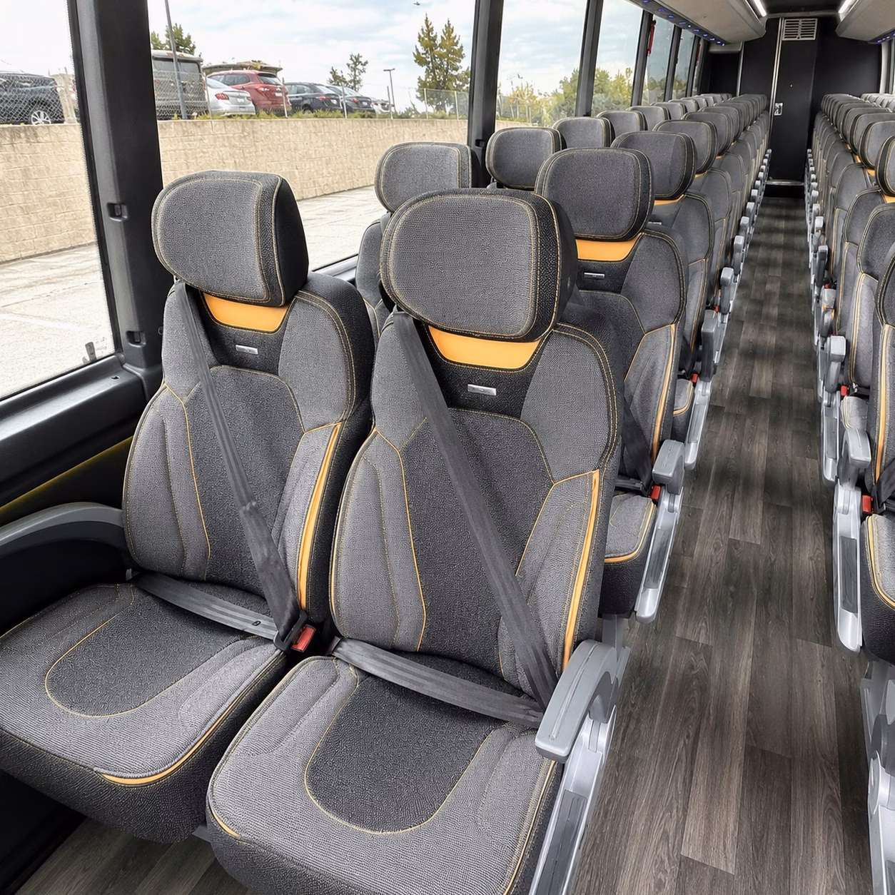fountain valley charter bus interior