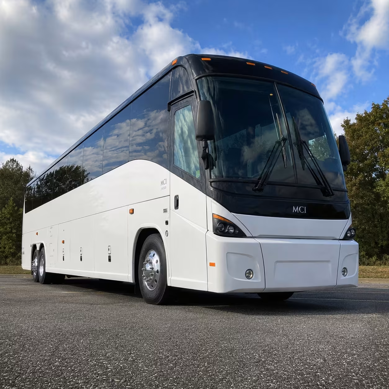 sofi stadium and kia forum charter buses from fountain valley