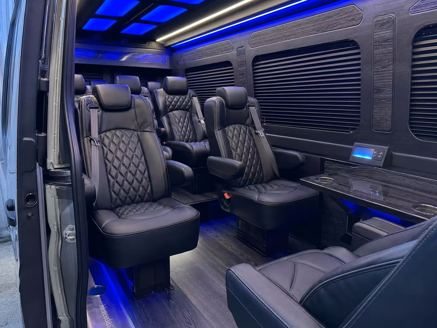 sprinter van transportation for groups and events across fountain valley
